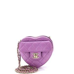 Chanel Cc In Love Heart Clutch With #241952C39B